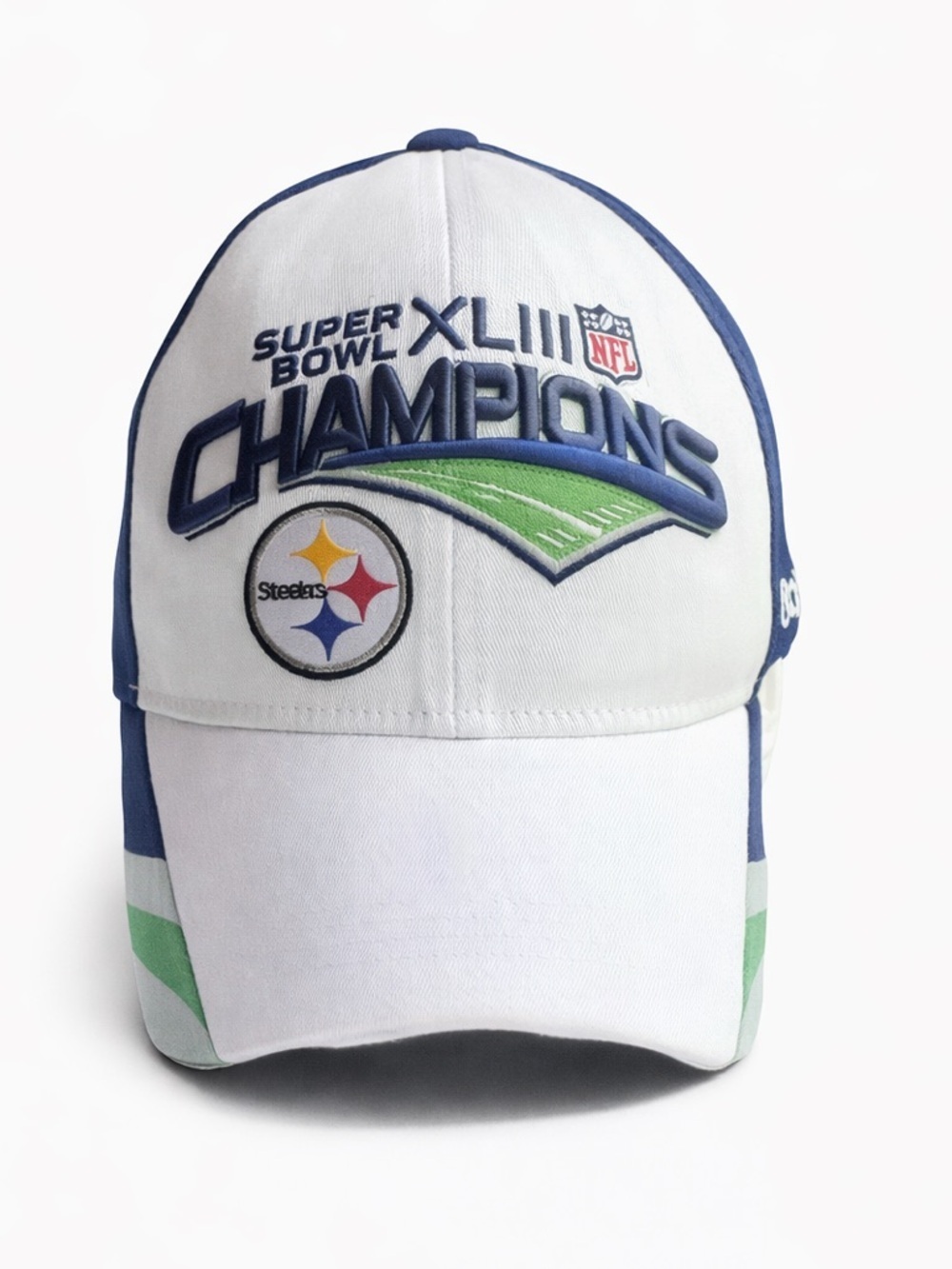 Reebok Pittsburgh Steelers Super Bowl XLIII Cap Black NFL Championship Hat